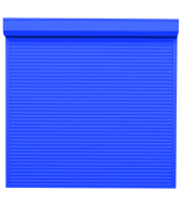 Роллеты антивандальные (Электропривод без аварийного открывания) Alutech RAL 5005 (синий)