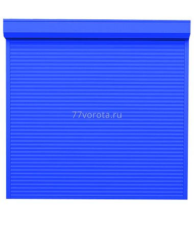 Роллеты антивандальные (Электропривод без аварийного открывания) Alutech RAL 5005 (синий) - фото 7193