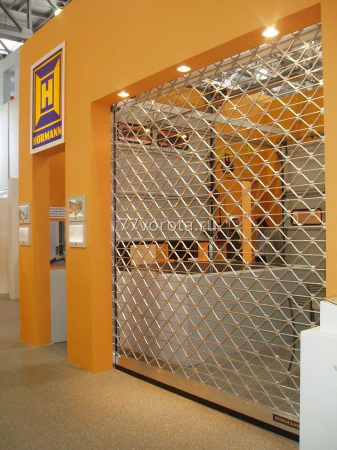 Рулонные ворота Hormann с решеткой 3200х2200 - фото 6200